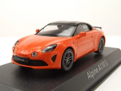 Alpine Renault A110 S Pack Aero 2022 Arancione Modellino 1:43 Norev - Immagine 1 di 4