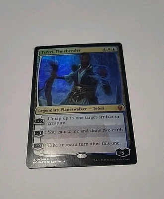 Teferi Timebender - Foil - Dominaria - LP - English MTG - Image 1 of 2