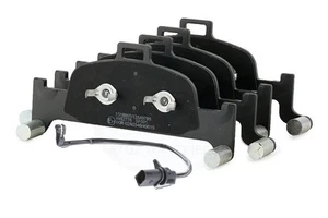 FOR AUDI A4 A5 A6 A7 Q5 FRONT BRAKE PADS SET & WEAR WIRE SENSOR LEAD - Picture 1 of 4