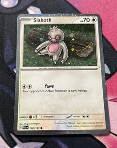 Slakoth (Cosmos Holo) 160/193 Scarlett & Violet Promo - Picture 1 of 2