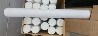 Round Mailing Tubes 20 Pcs 2”x18” White Snap Seal - Image 1 of 4
