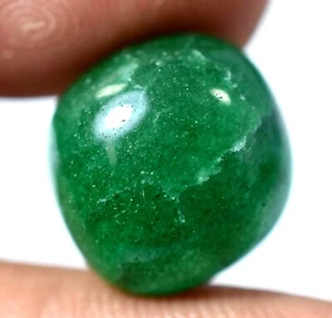 10.80 Ct Natural Rich Deep Green Onyx Cabochon AAA+ Quality Gemstone - Picture 1 of 4