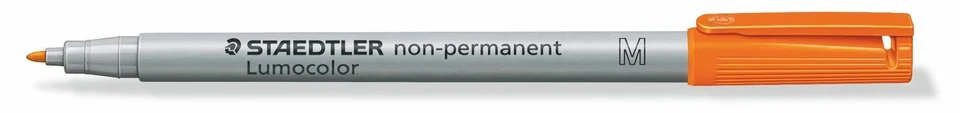 LUMOCOLOR 315-4 - UNIVERSALSTIFT NON-PERMANENT -M- ORANGE- STAEDTLER # NEU OVP