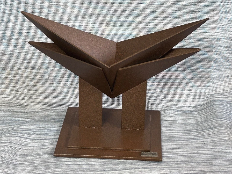 Камин Gilde Arteme из нержавеющей стали современный камин абстрактное искусство (камин) - Изображение 1 из 4