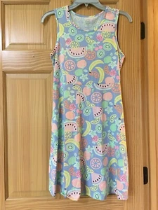 NWT Wonder Nation Fruits Dress Girls Playwear XL 14-16 - Picture 1 of 1