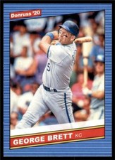 2020 Donruss #229 George Brett Kansas City Royals 💥⚾💥