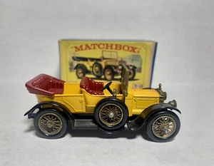 VINTAGE MATCHBOX YESTERYEAR Y-13 1911 DAIMLER BY LESNEY + BOX - Picture 1 of 11