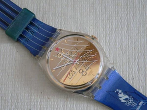Swatch Uhr Sebastian Coe GZ149 Atlanta Olympic Special 1996 - Bild 1 von 2