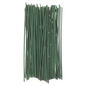 100pcs Artificial Flower Stems DIY Artificial Floral Stem Wires DIY Flower Stem - Picture 1 of 12