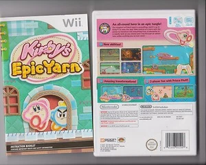 KIRBYS EPIC YARN NINTENDO WII - Picture 1 of 1