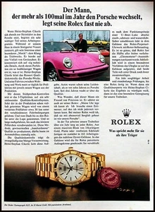Rolex Turnograph 1625 Armbanduhr,  originale Werbung aus 1974 - Picture 1 of 2