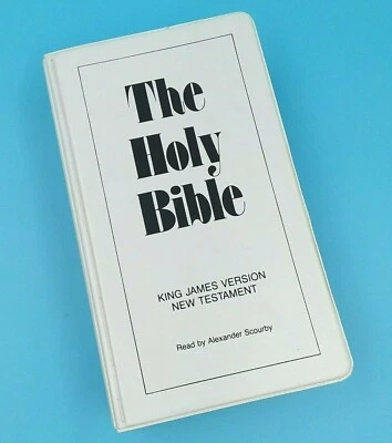 The Holy Bible KJV New Testament Audio Cassettes Set Read By Alexander Scourby - Image 1 of 4