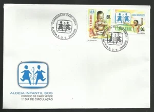 Cape Verde Children's Villages Aldeia SOS Cabo Verde 2000 FDC - Picture 1 of 1