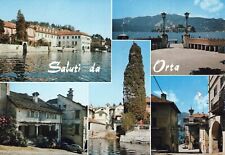 ITALY POSTCARD Orta San Giulio Lake Orta Novara Piedmont A4tigrafiche Reggiori