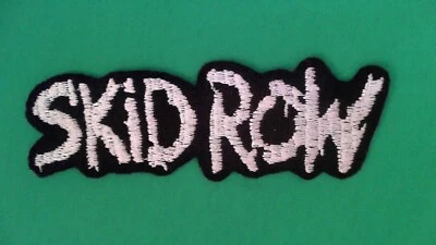 RARE Vintage Skid Row Iron On Patch! Guns N Roses Metallica Ozzy - Image 1 of 2