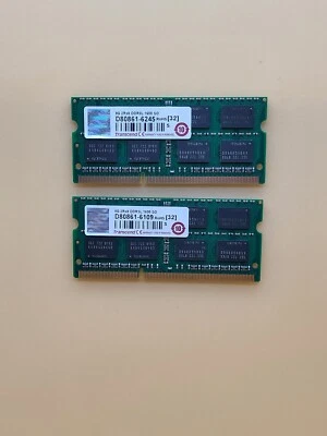 Transcend, 8GB x 2 Total of 16GB  DDR3L 1600 SO-DIMM CL11 2Rx8 Laptop Rams_ - Image 1 of 2