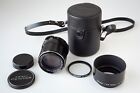 ASAHI PENTAX Super Takumar 105mm F/2.8 MF Lens M42 Mount w/Case, Hood & Filter