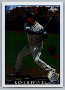 Ken Griffey Jr. 2009 Topps Chrome BASEBALL #10 Seattle Mariners HOF - Picture 1 of 2