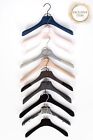Luxury Brands Hangers 10 LOT For Coats Jackets Shirts Tops 