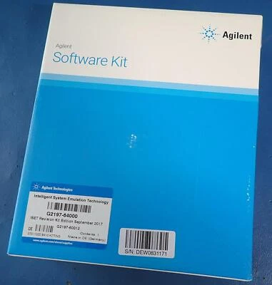 Agilent G2197-64000 ISET Revision 2017 Software Kit G2197-60012 | New Sealed!