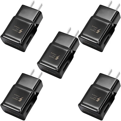 Original Samsung Galaxy S8 S9 S10+ Note9 10 OEM Adaptive Fast Rapid Wall Charger - Image 1 of 4