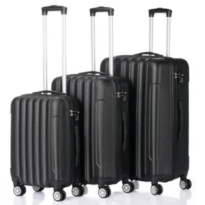 20/24/28" Trolley Suitcase Organizer Travel Spinner Luggage Bag Set - Picture 1 of 32