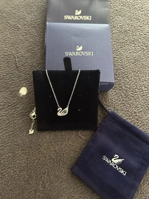SWAROVSKI ORIGINAL Halskette Schwan iconic Swan Schmuck Necklace Neu  - Bild 1 von 2