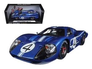 Ford GT MK IV #4 Azul L. Rubí - D. Hulme 24 Horas de Le Mans (1967) 1/18 Diecast - Imagen 1 de 1