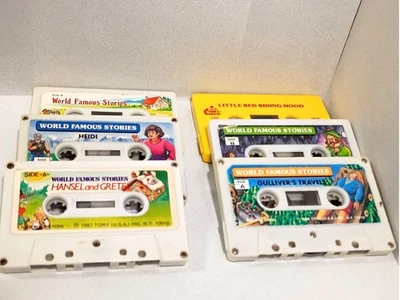 Различные винтажные кассеты с всемирно известными историями ***11 полных рассказов*** - Изображение 1 из 4
