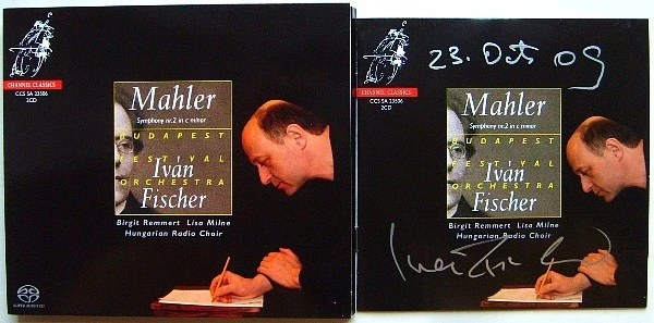 2.SACD Ivan FISCHER Signiert MAHLER Symphony No.2 Lisa Milne Birgit Remmert - Bild 1 von 1