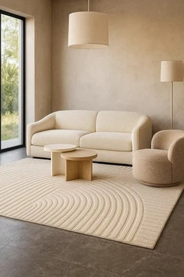 Hand Tufted NZ Wool Rugcrafted from 100% New Zealand wool - Image 1 of 3