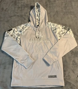 Colosseum Kentucky Wildcats  Arctic Camo Hoodie OHT Military Appreciation Size L - Picture 1 of 16