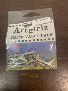 Vintage launisch ARTGIRLZ CHARMZ 3/4" bis 1-1/2", für Armbänder, Basteln, Kinder! Neu in Verpackung - Bild 1 von 12