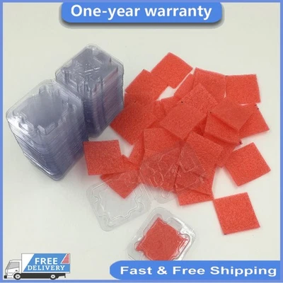 50PCS Tray Packing Box NEW INTEL CPU Processor Clamshell Case Holder Protection - image 1 of 4