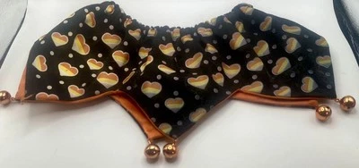 Perro Mascota Halloween Talla Mediana/Grande Multicolor Caramelo Maíz Scrunchie Con Campanas Foto 1 de 4