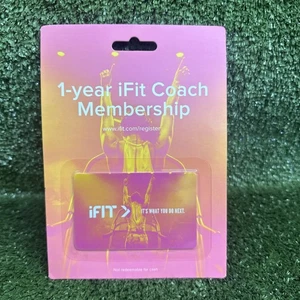 iFIT 1-Year Coach Membership Workout Trainers Coach Fitness Card. NEW - Picture 1 of 2