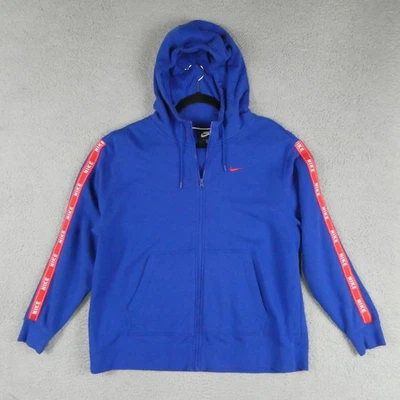 Nike Sudadera con Capucha para Mujer 1X Azul Cremallera Completa Ropa Deportiva Cinta de Repetición Swoosh BQ2736-438 Foto 1 de 4