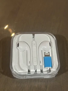 iPhone Earphones- iPhone 14 13 12 11 LightningCable Earbud Headphones (Wired) - Picture 1 of 3