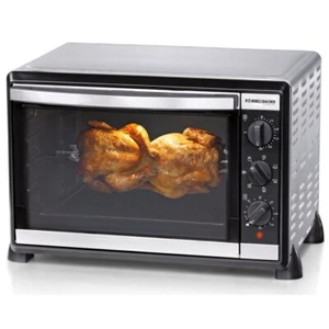 Rommelsbacher BG 1805/E Backautomat 42 L 1800 Watt Drehspieß schwarz - Bild 1 von 4