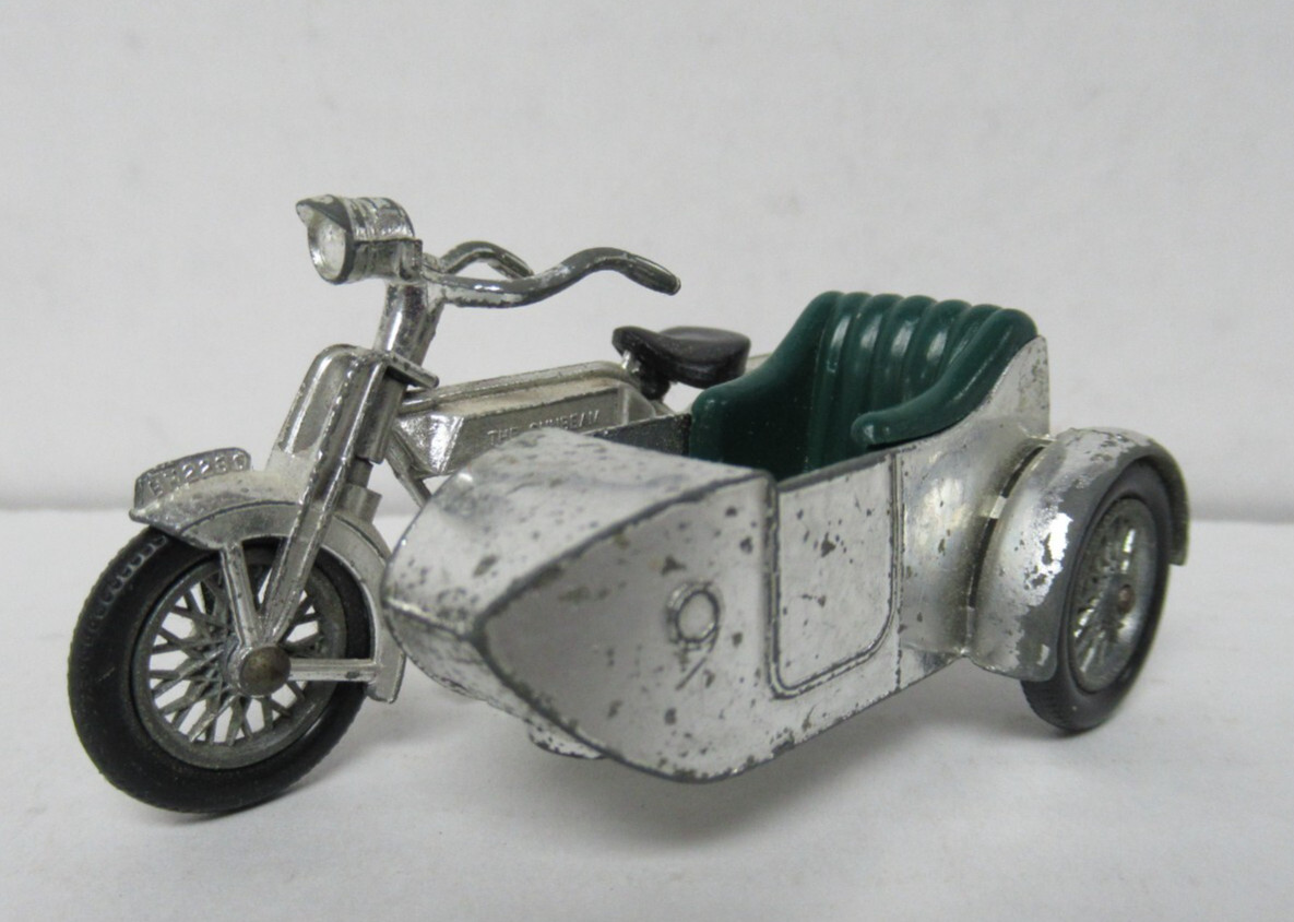 【マッチボックス】メタル製サイドカー付きバイク1914 SUNBEAMイギリス製 マッチボックス】メタル製サイドカー付きバイク1914 SUNBEAM
