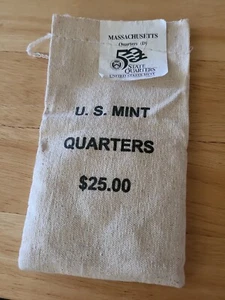 2000 Massachusetts D US Mint Quarters 100ct. - Picture 1 of 1