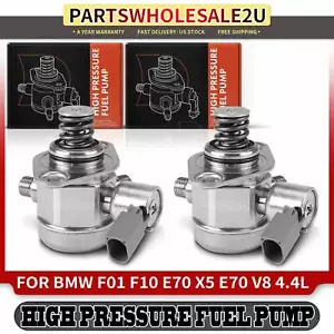 2x Direct Injection High Pressure Fuel Pump for BMW X5 550i GT xDrive 650i 750i - Picture 1 of 8