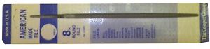 Cooper Round File, Carded, 8 Inch Long, NOS USA