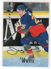 1995-96 Upper Deck BAP Be A Player #29 Jay Wells auto autographe