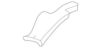 Genuine Ford Explorer Sport Trac 2001-2002 RH C Pillar Trim 1L5Z-35114A64-AAA - Image 1 of 2