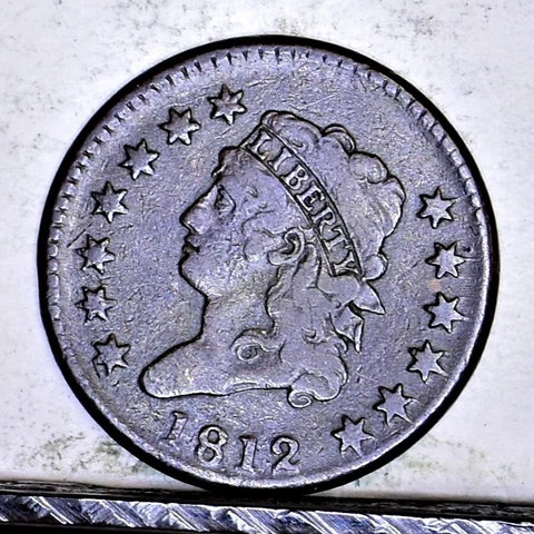 Large Cent - 1812 F Details (#46142) Cover