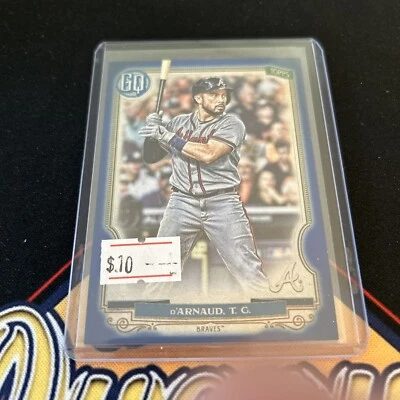 2020 Topps Gypsy Queen - Indigo #280 Travis d'Arnaud /250 - Image 1 of 2