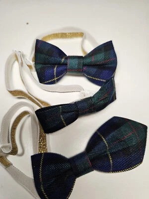 Collar de moño ajustable para perro gato (3PK) mascota NUEVO Foto 1 de 4