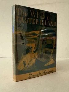 Web of Easter Island Donald Wandrei 1st Ed Arkham House HC - Imagen 1 de 2
