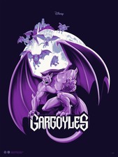 MONDO Gargoyles Extremely Limited Edition Rare Poster 18x24 Screen Print 98/235!